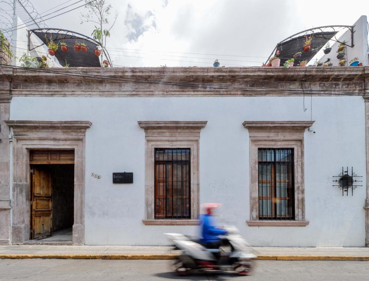 Hotel La Siesta Del Fauno 莫雷利亚 外观 照片